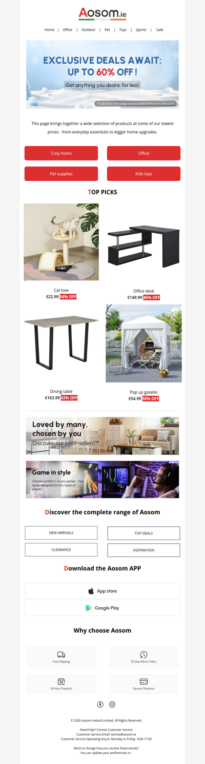 Your favourites, now up to 60% off 😍