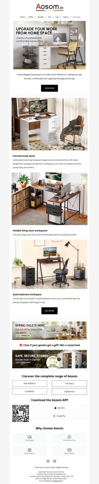 Upgrade your work from home space