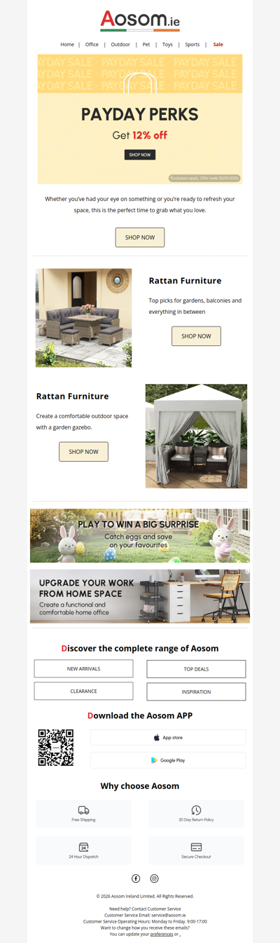 Payday perks are here — 12% OFF 💸