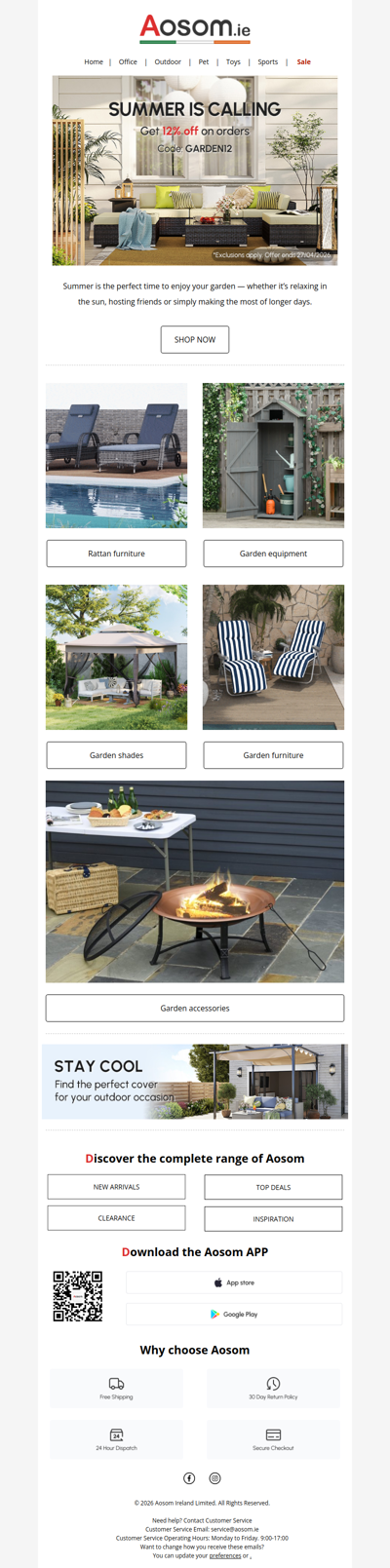 Your garden,ready for summer 🌿