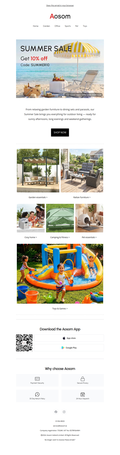 ☀️ Summer Sale has landed