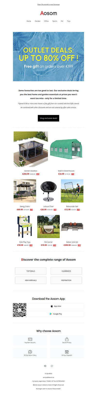 OUTLET DEALS