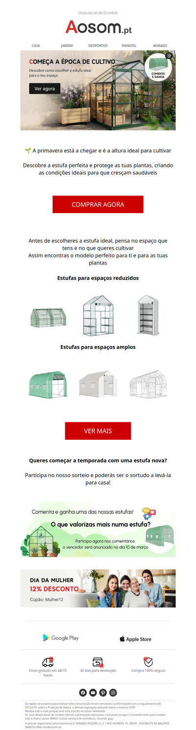 🌱 Começa a época de cultivo + SORTEIO