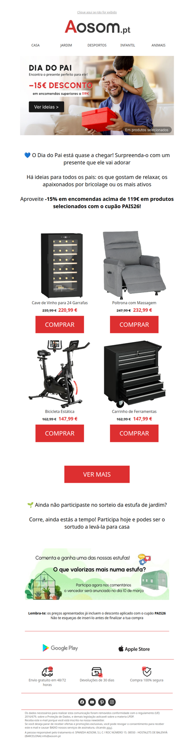 💙 O presente perfeito para o teu pai