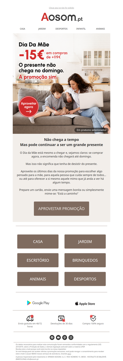 🎁❌⏰ Não chega no domingo... mas a promoção continua ⚡