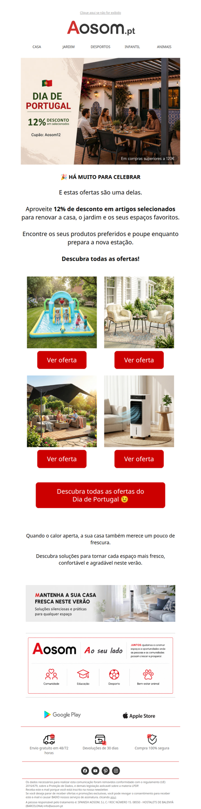 🇵🇹Há motivos para celebrar... e ofertas também