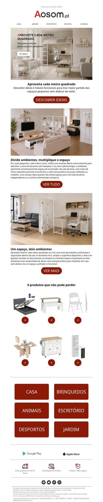💡Ideias para aproveitares melhor o teu espaço