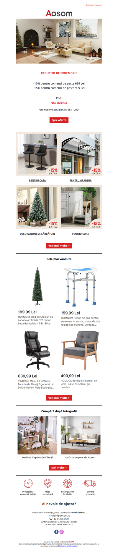 După Black Friday OFERTELE continuă!🎉