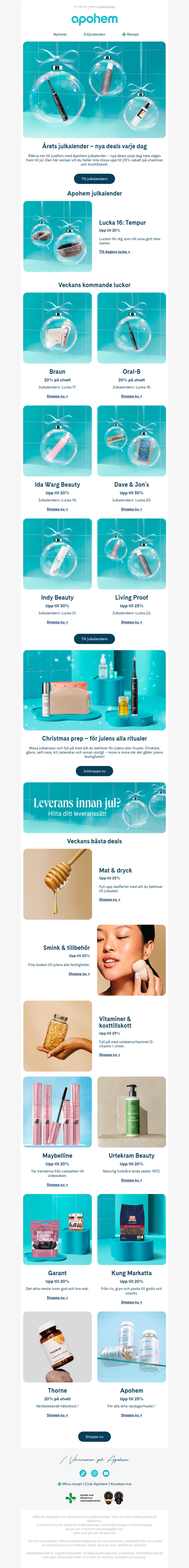 Veckans bästa deals 🎅