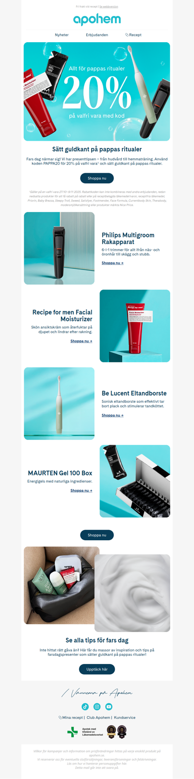 20% på valfri vara 🤩