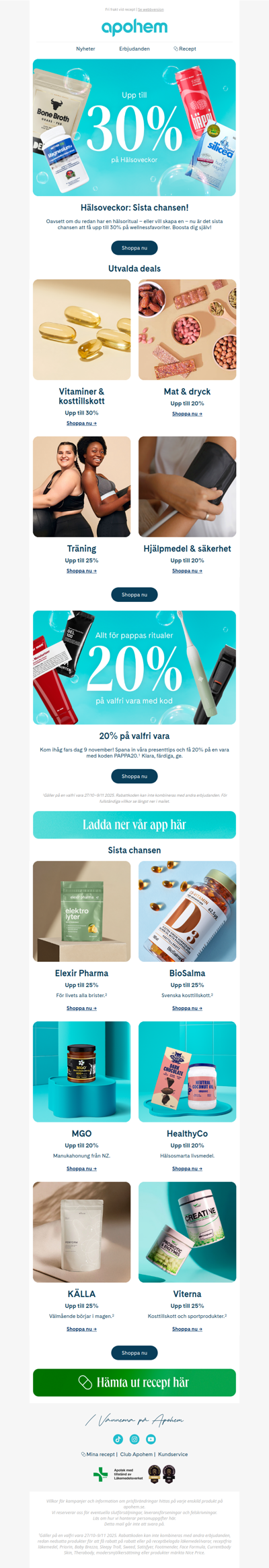 Sista chansen på Hälsoveckor 🤸