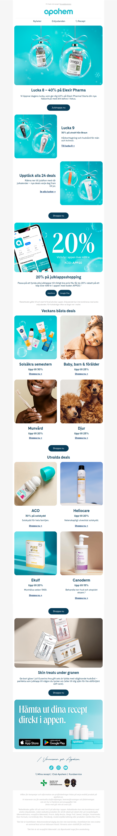 40% på Elexir Pharma 🩵