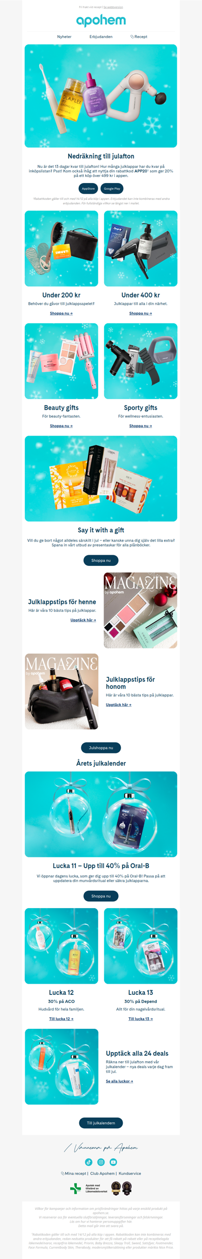 Dags att checka av julklapparna? 🎁