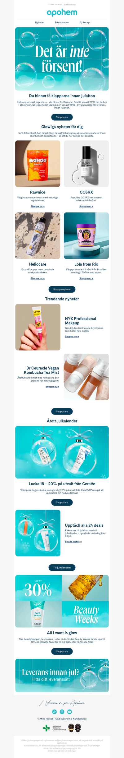 Du hinner få klapparna innan julafton 🎁