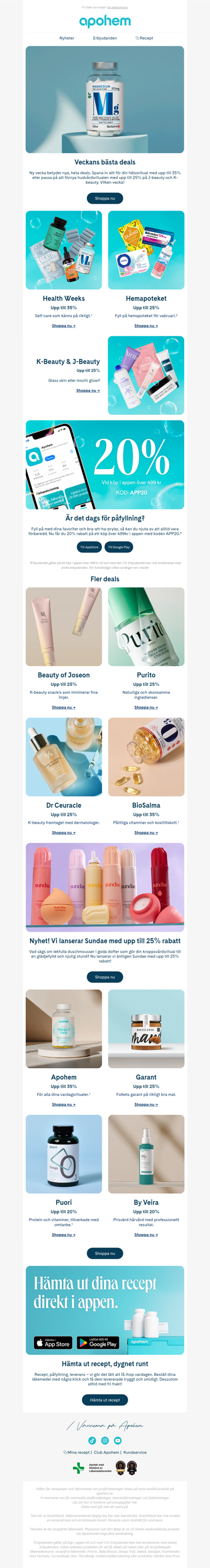 Varsågod, här är veckans bästa deals 💥