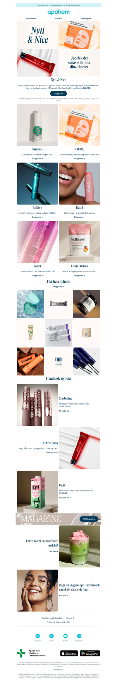 Nyheter du inte vill missa 🤩