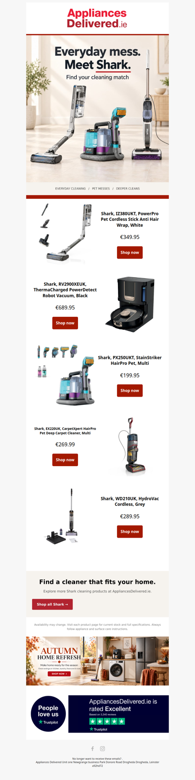Shark Cleaning Favourites – Powerful Cleaning Made Easy