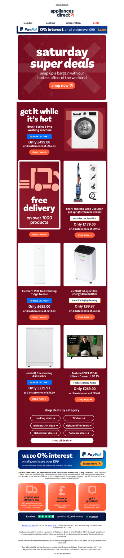 Our biggest deals of the week are here 🛒