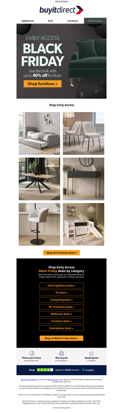 Live the look this Black Friday