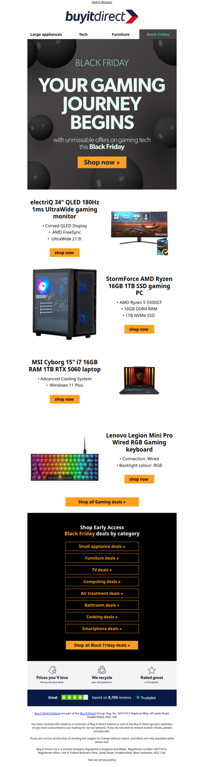 Game on this Black Friday