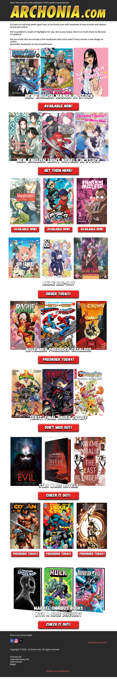 📚Is your 'To Read Pile' running low? We have exactly what you need to stack it high!