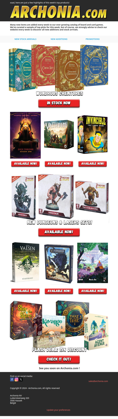 Wondrous Creatures || Dungeons & Lasers