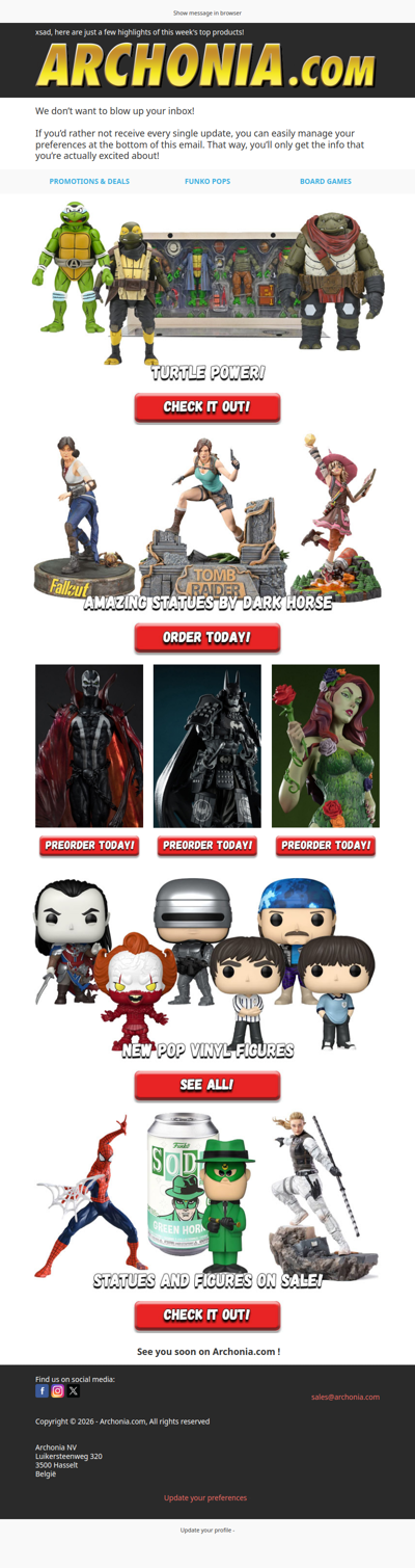 New TMNT & Dark Horse Pre-orders! ⚔️