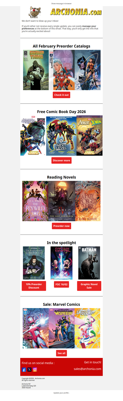 Free Comic Book Day is here! 🎉