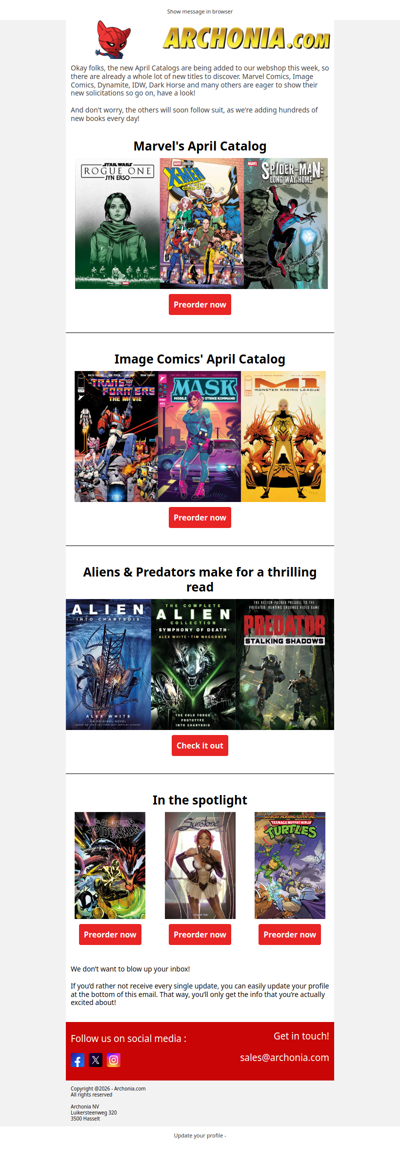 🚀 April Catalogs are LIVE! Explore hundreds of new titles