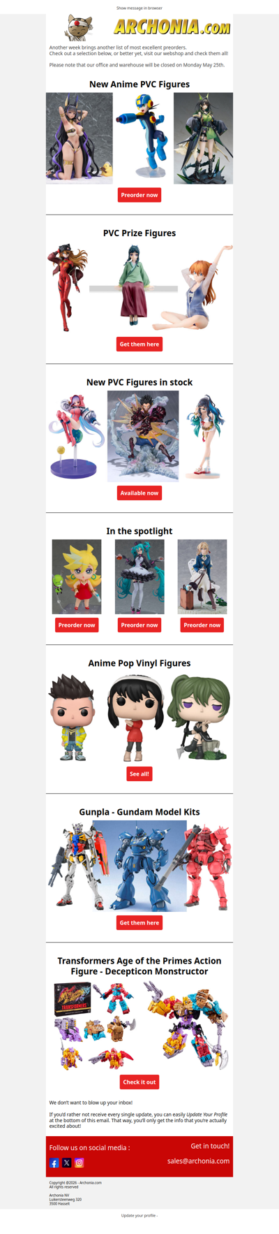 Check out the new preorders!