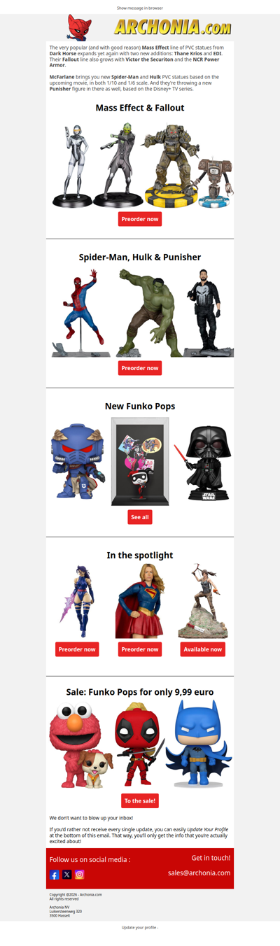 Spider-Man, Hulk, Mass Effect, Fallout and more