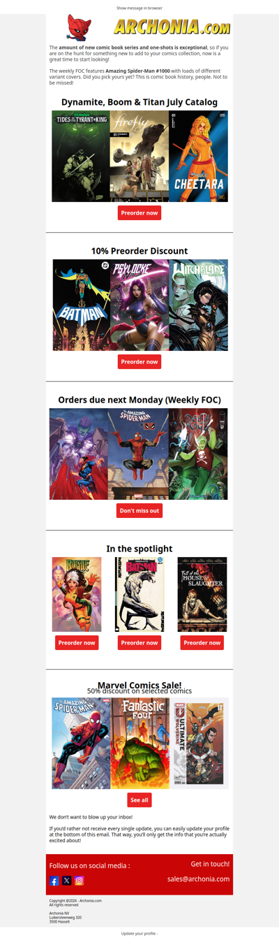 Did you check the July catalogs yet?