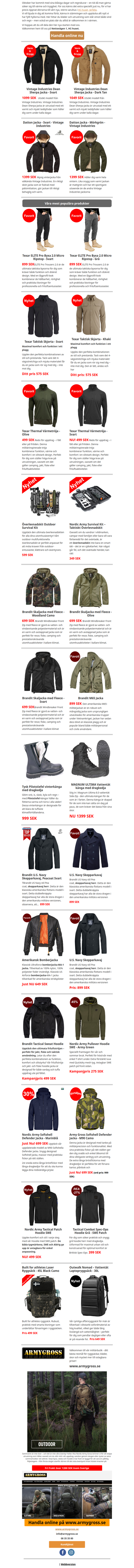 Snyggt & Varmt – Nytt från Vintage Industries! #  Armygross.se