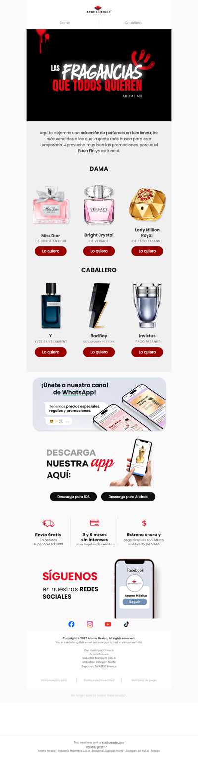 🛍️ BUEN FIN: 6 perfumes que TODOS quieren. (Con descuento)😉