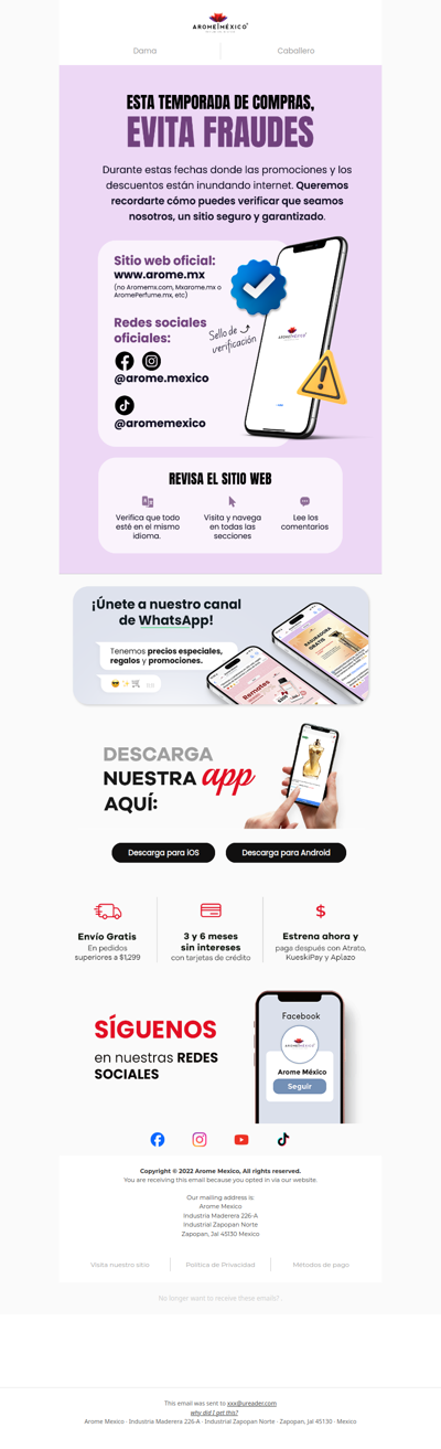 ⚠️ Evita fraudes. Aquí están las claves para comprar seguro. 👌