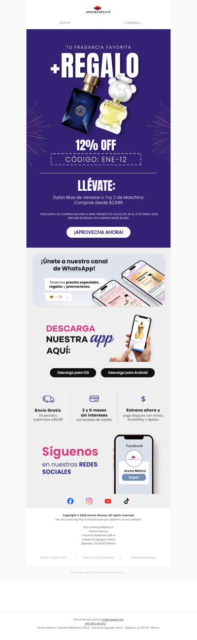 👌Descuento + Regalo especial en tus compras 🎁✨