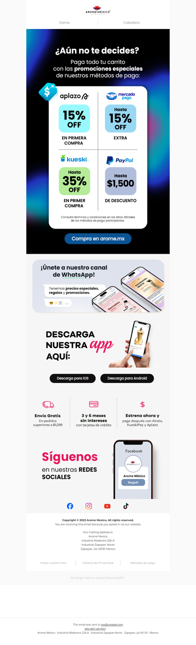 💳 Compra en RED SEASON, paga como quieras 🤩