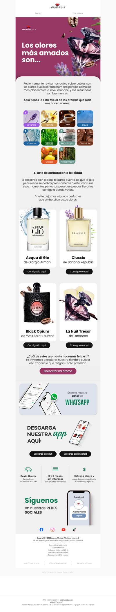 ¿Sabes cuál es el aroma favorito del mundo? 🌍