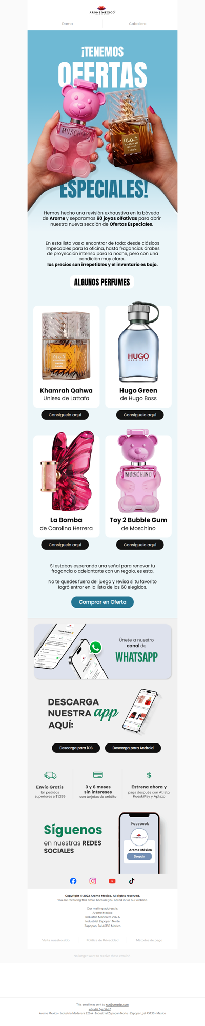 🛍️ Pst, pst, llegaron las Ofertas Especiales 🤩