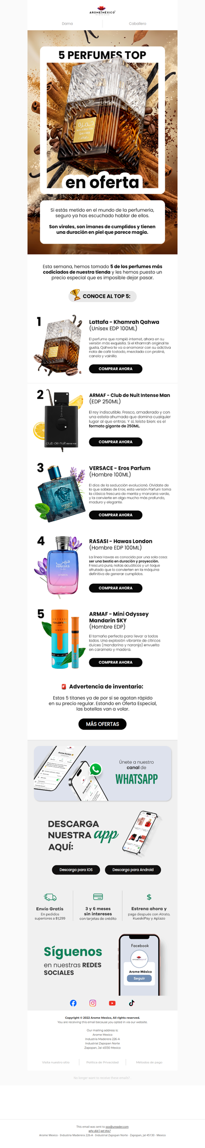 🛍️ 5 Perfumes virales en OFERTA 🤩