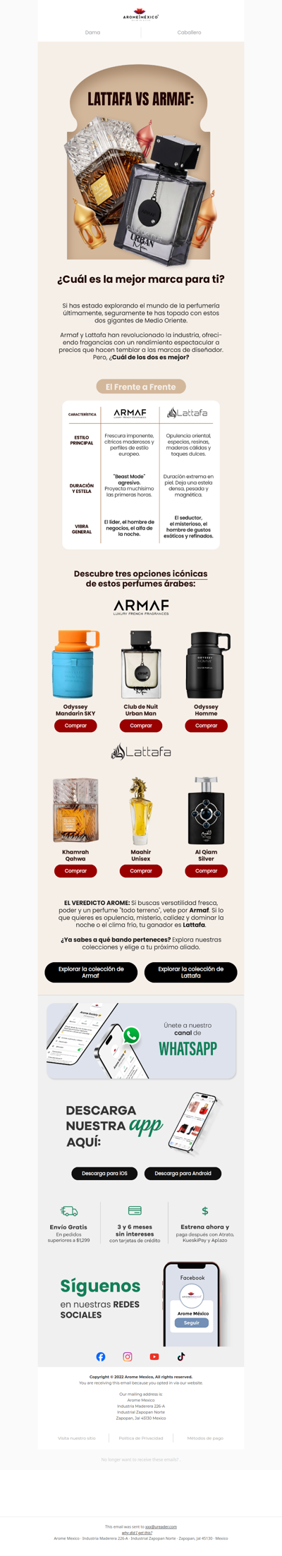 🐪 Lattafa VS ARMAF ¿Cuál es mejor para ti? 🤩😉