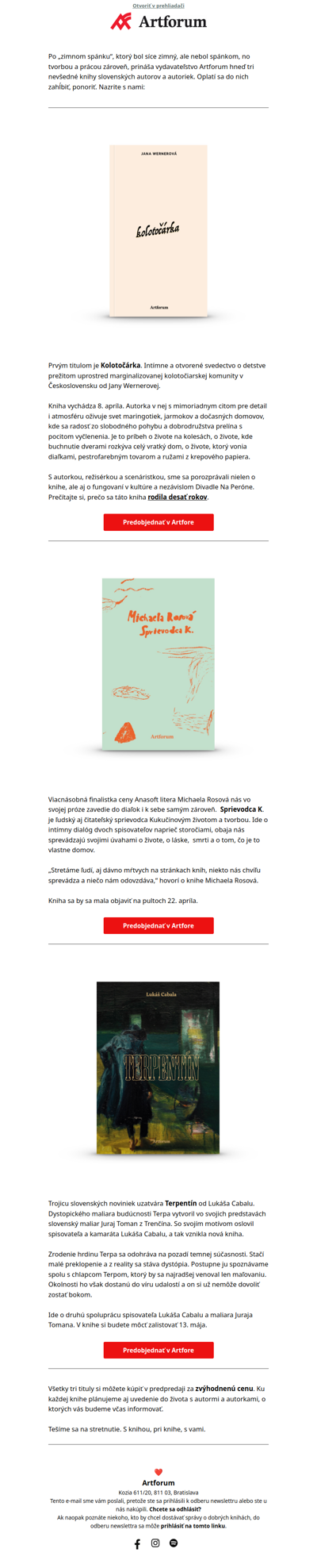 O kolotočoch, Kukučínovi a maľovaní budúcnosti