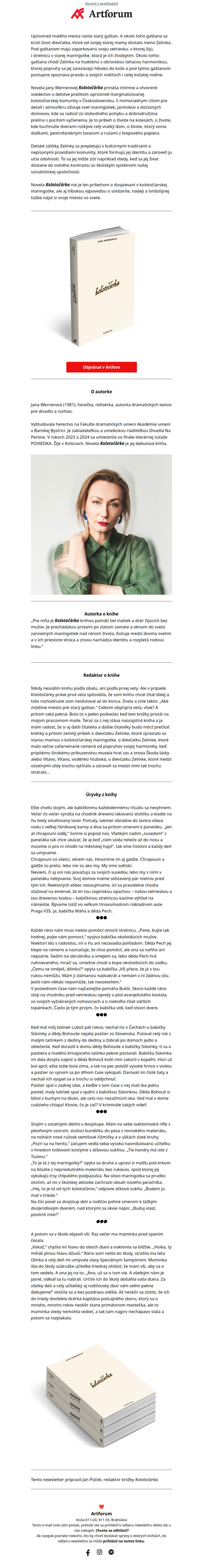 Jana Wernerová: Kolotočárka