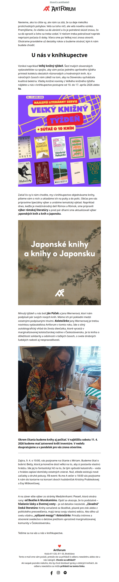 Veľa sa toho ničí, ale veľa nového vzniká.