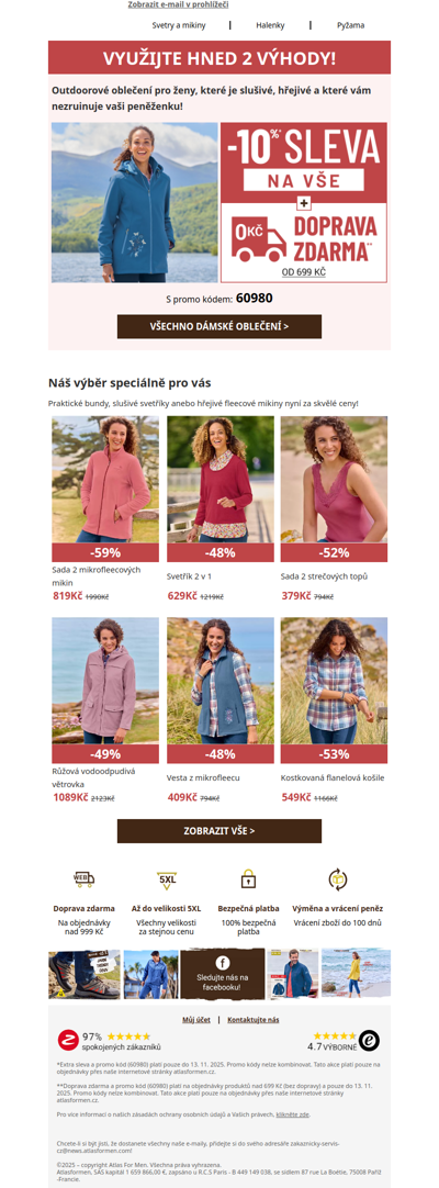 Sleva 10% a doprava zdarma 💥