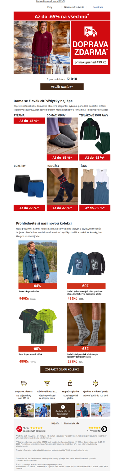 Využijte dopravy zdarma: od 499 Kč🚚