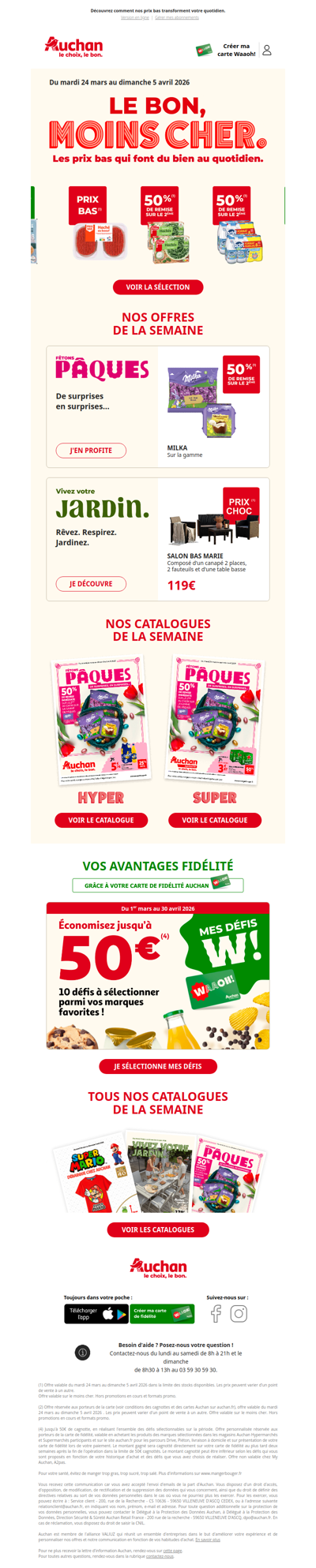 Votre budget va adorer ça !