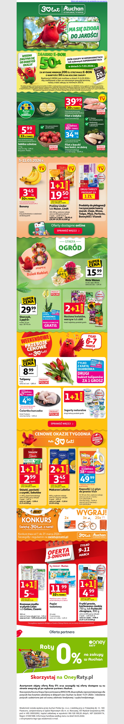 📢50% TANIEJ, 1+1 GRATIS i wiele więcej! Sprawdź najnowsze oferty >>