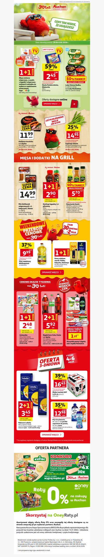 ✨59% TANIEJ, 1+1 GRATIS i nie tylko! Sprawdź najnowsze oferty na majówkę >>