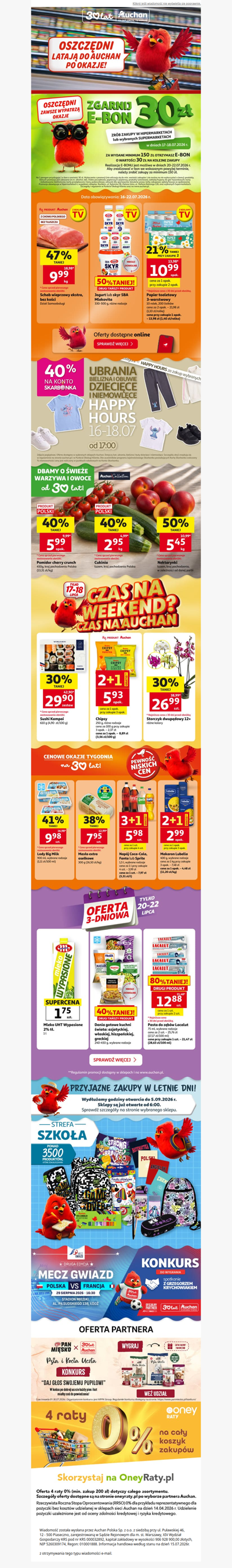 ✨50% TANIEJ, 2+1 gratis i nie tylko! Sprawdź najnowsze oferty >>